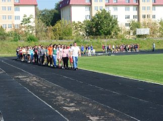Юні легкоатлети теж відзначають День спорту (ФОТОРЕПОРТАЖ)