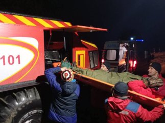 У горах травмувалась туристка. На допомогу викликали рятувальників