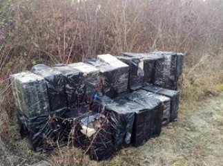 На Закарпатті знайшли пакунки з контрабандними сигаретами загальною вартістю 415 тисяч гривень