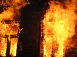 На Іршавщині горів будинок