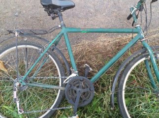 Мукачівські патрульні затримали чоловіка, який видавав викрадений жіночий велосипед за власний