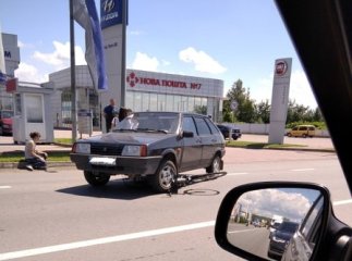 У Мукачеві авто збило жінку