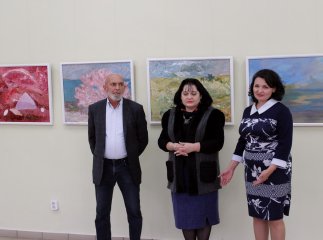 Ужгородський одесит Спиридон Павленко презентував закарпатцям цьогорічні творчі здобутки