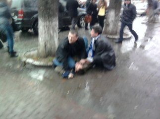 В Ужгороді хуліганять фанати київського Динамо 