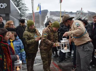 На Закарпаття прибув Вифлеємський вогонь миру