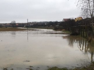 У кількох районах області підтопило дворогосподарства