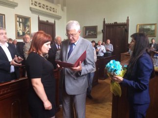Родинам військових мукачівців, що загинули в зоні АТО, вручили посмертні нагороди їх Героїв (ФОТО)