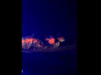 З’явилося відео з місця вечірньої трагедії