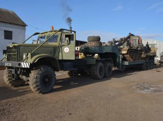 На перевали Воловецького району передислоковано важку інженерну техніку