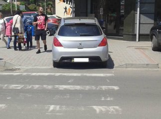В Ужгороді на одному й тому ж переході відзначився черговий "олень"