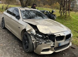 На Закарпатті сталась аварія. Постраждав чоловік На Закарпатті сталась аварія. Постраждав чоловік