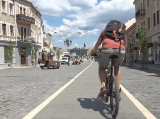 Ужгородці скаржаться на нестачу велодоріжок