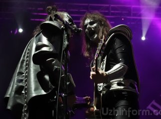 В Ужгороді виступив відомий музичний гурт KISS (ВІДЕО)