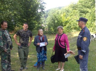 Закарпатські рятувальники та лісники провели рейд місць масового відпочинку людей