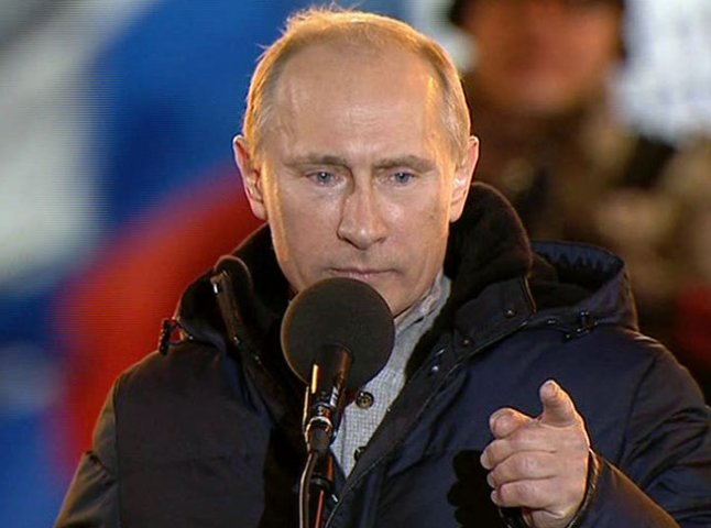 Володимир Путін відреагував на ситуацію в Україні