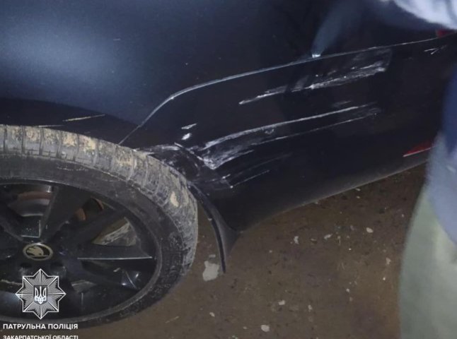 Дуже п’яний водій скоїв аварію в одному з мікрорайонів Мукачева
