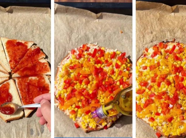 Домашня піца зі шматочків хліба за 10 хвилин: коротке відео, як її готувати