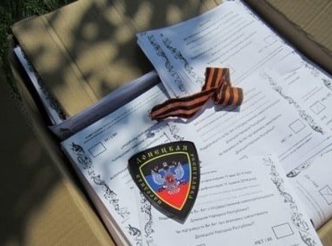 Під Слов’янськом затримали сепаратистів із 100 тисячами вже заповнених бюлетенів