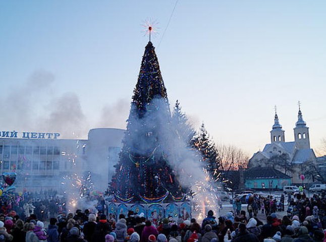 На католицьке Різдво у Іршаві запалять Новорічну ялинку