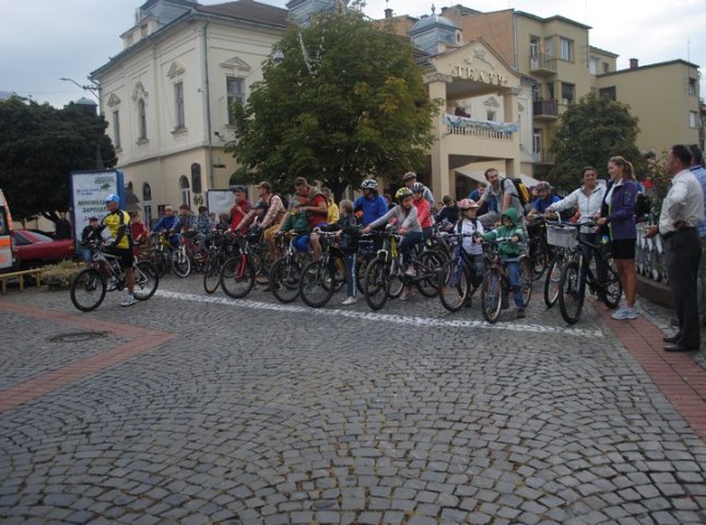 У Мукачеві стартував велопробіг, приурочений до Європейського тижня мобільності (ФОТОРЕПОРТАЖ)