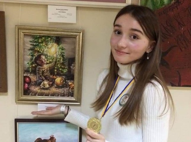 Юна мукачівка перемогла на Всеукраїнському конкурсі образотворчого мистецтва