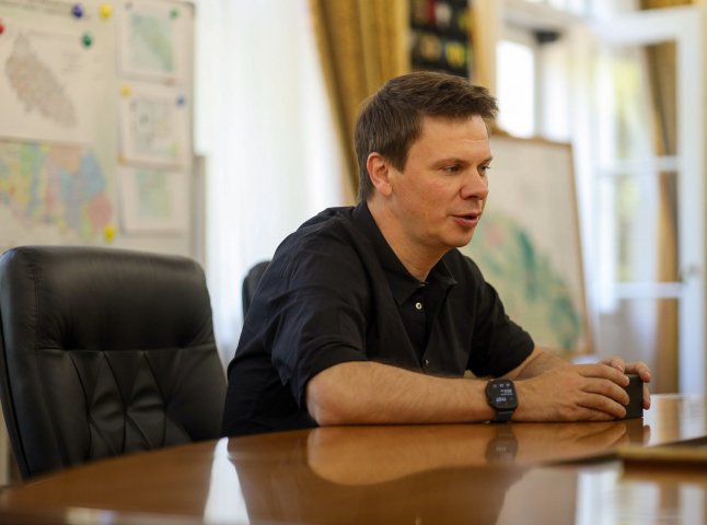 На Закарпаття приїхав Дмитро Комаров