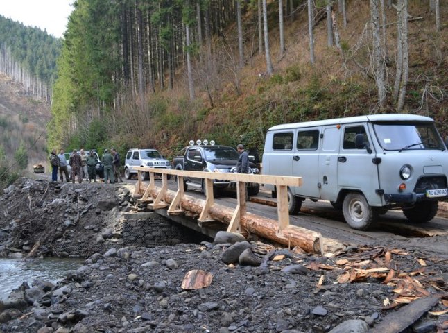 На Закарпатті цьогоріч заплановано будівництво 28,5 кілометрів лісових доріг з твердим покриттям