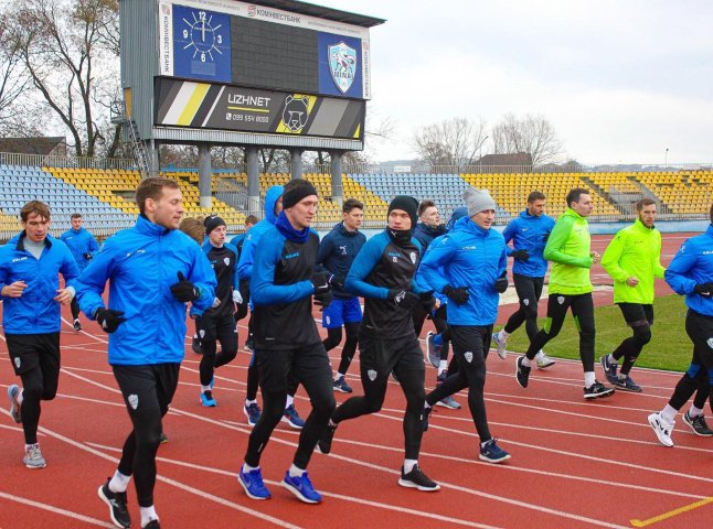 "Минай" розпочав підготовку до другої частини чемпіонату України з футболу