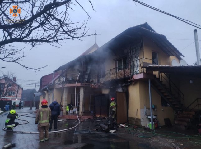 На Ужгородщині під час пожежі постраждав чоловік
