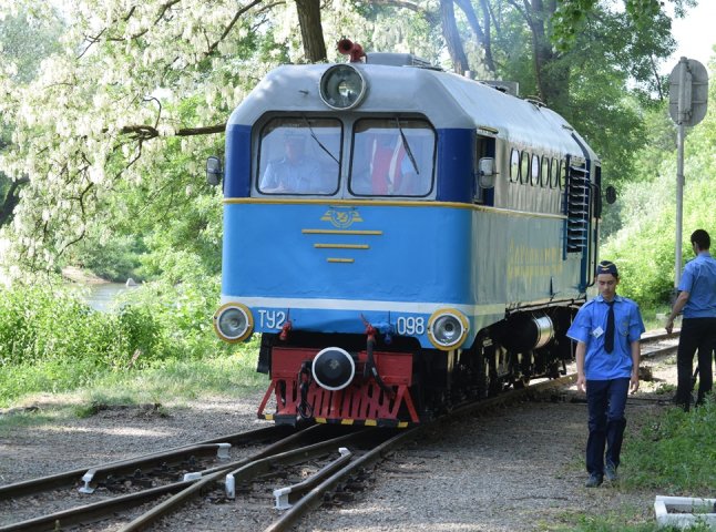 В Ужгороді стартував черговий сезон дитячої залізниці