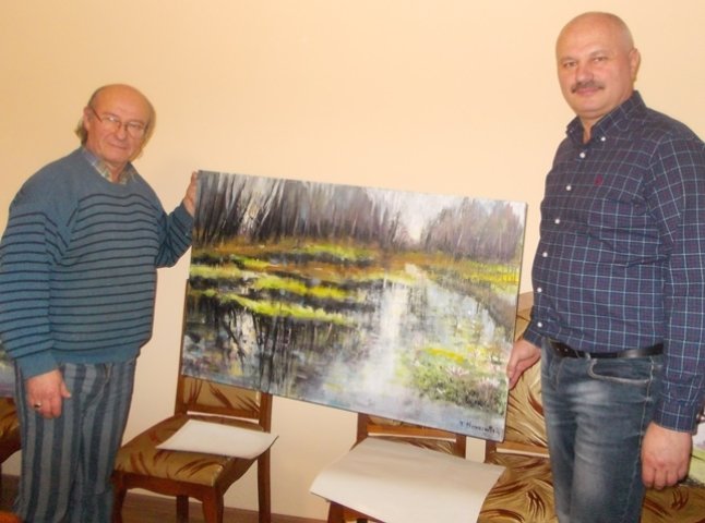 На Тячівщині закарпатські художники влаштували пленер (ФОТО)