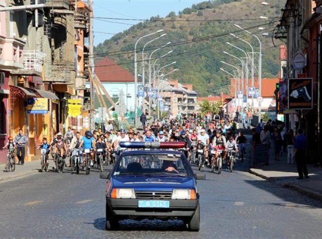 Маршрут традиційного загальноміського велопробігу в Мукачеві (СХЕМА)