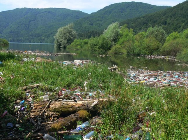 Найбільша штучна водойма Закарпаття нагадує більше смітник: пляжі знищено, а ловити рибу небезпечно