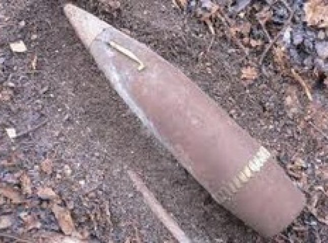 В селі Павлово знайшли артилерійський снаряд часів Другої світової війни