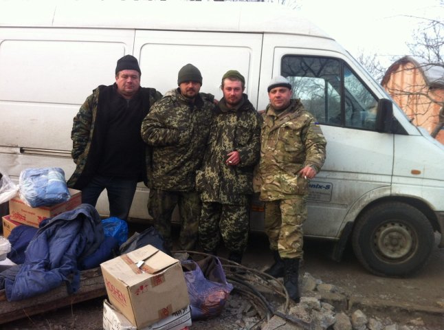 Карпатські "січовики" відправили чергову допомогу бійцям 128-ої бригади на Донбас
