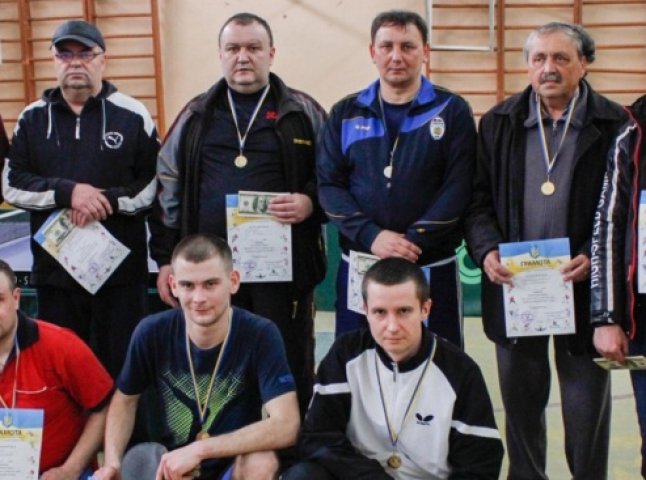 На Іршавщині відбувся чемпіонат Закарпатської області з настільного тенісу серед ветеранів