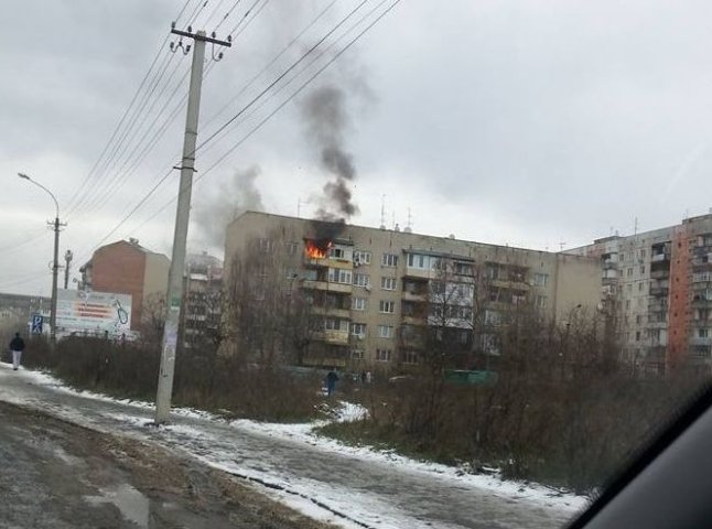 В Ужгороді пожежа. Квартира вигоріла повністю, – ЗМІ