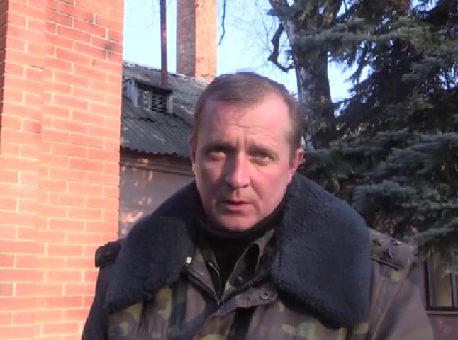 Командир 128-ої бригади Сергій Шаптала: "Це вся бригада отримала нагороду від Президента" (ВІДЕО)