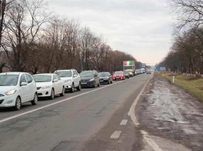 Схема альтернативного об’їзду відрізку автодороги Мукачево-Ракошино, на якому сталася ДТП