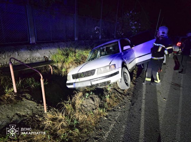 Серед ночі сталася ДТП із постраждалим на Берегівщині