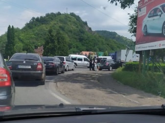 На в’їзді в Мукачево сталася аварія
