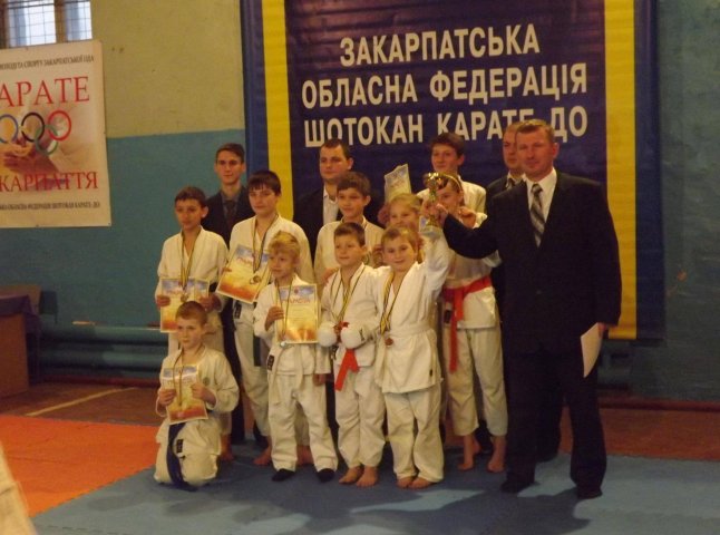 У Мукачеві пройшов відкритий чемпіонат Закарпатської області з шотокан карате