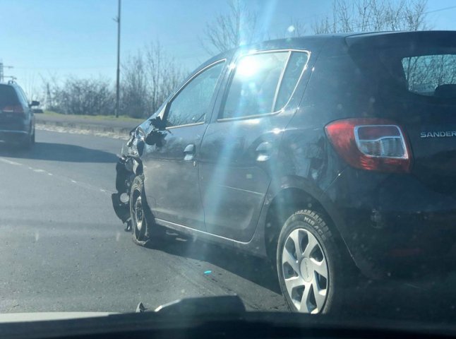 У Мукачеві зіткнулись дві машини