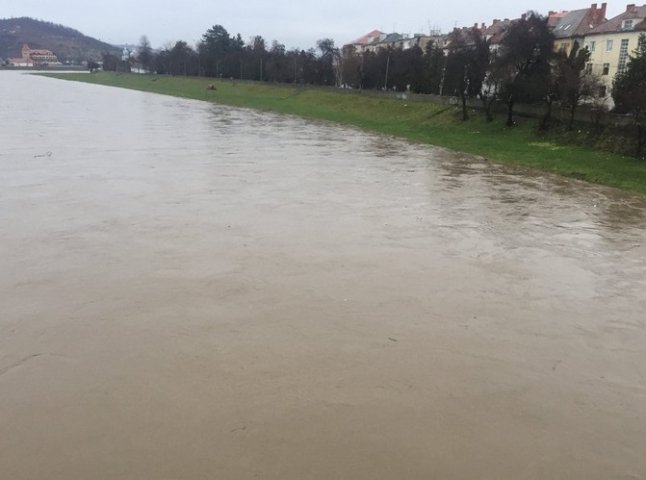 За добу рівень води в Латориці піднявся на 1 метр