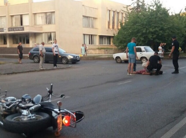 Мотоцикліст потрапив в ДТП навпроти ужгородського аеропорту