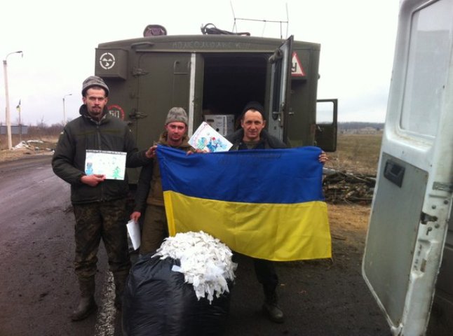Іршавські волонтери відправили допомогу військовим 128-ої бригади (ФОТО)