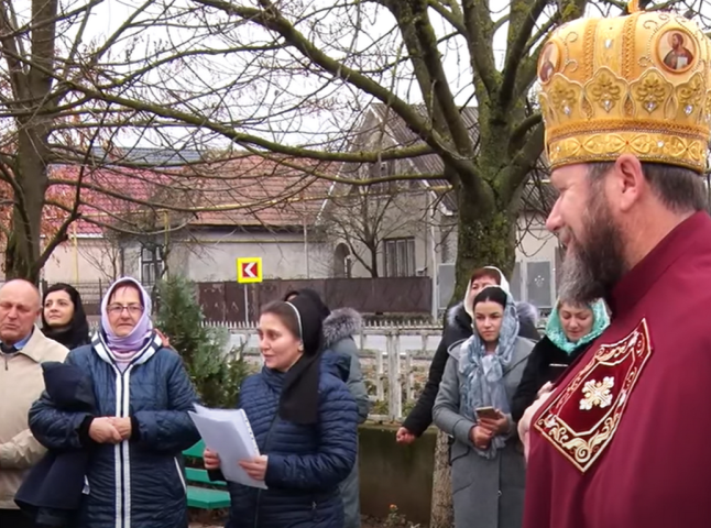 Єпископ Ніл завітав на свято у Страбичово