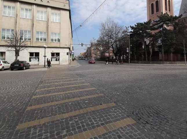 Список центральних вулиць Мукачева, які повністю перекриють