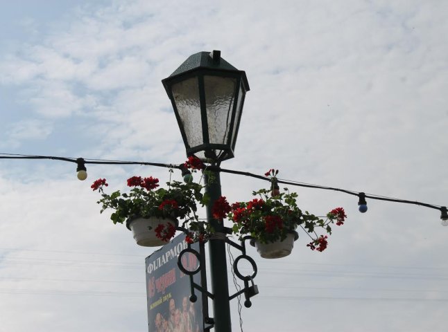 На ліхтарях в Ужгороді зацвіли "калачики"