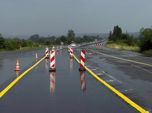 На трасі Київ — Чоп біля Середнього змінено організацію руху